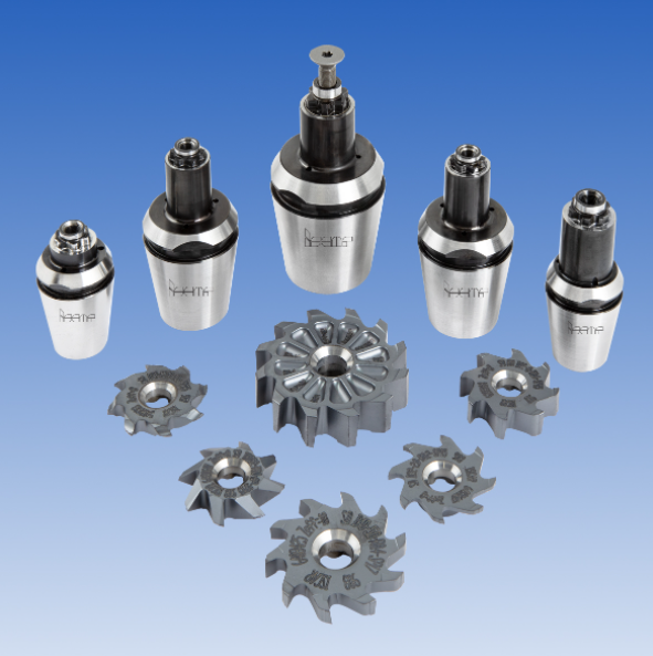 Fig. 2 – NEOCOLLET tools with exchangeable carbide heads expand the field of milling applications.